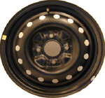 Nissan Wheel STL62302 Steel Black